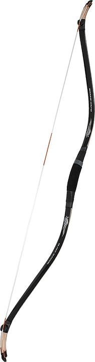 Actual product image Freddie Archery Traditional Black Shadow 53" 50 lbs Carbon RH-LH String Incl.