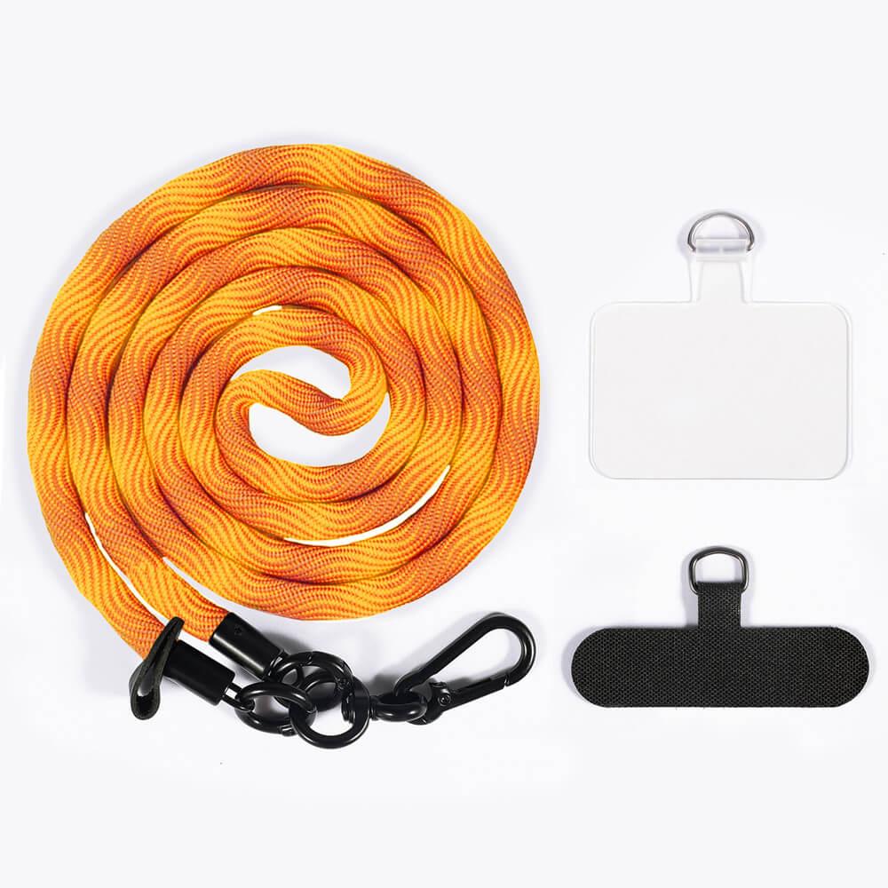 Fongex Fonex vielseitige Handykette Umhängeband, Handykette, Orange