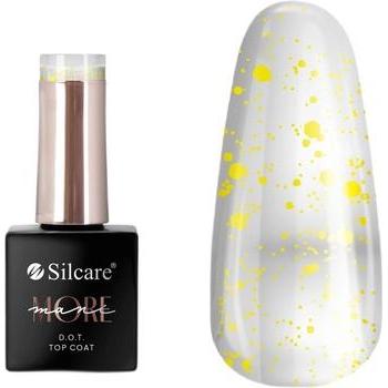 NoName, Nagellack, Mani More Dot Top Coat für Nägel Gelb 10g