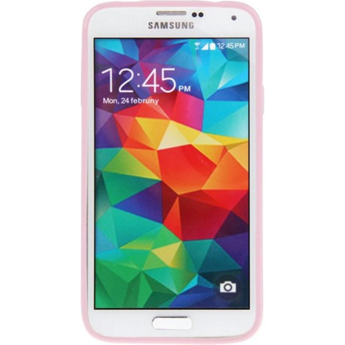 Thumbnail - König Design Schutzhülle TPU Case für Handy Samsung Galaxy S5 / S5 Neo Rosa (Samsung Galaxy S5 Neo, Samsung Galaxy S5), ...