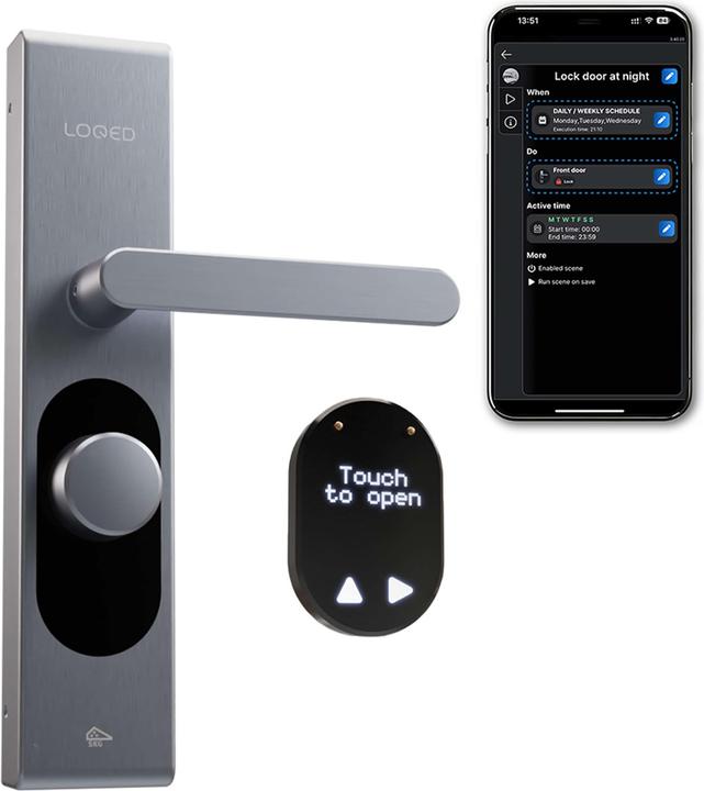 Loqed Touch Intelligent Gate Lock