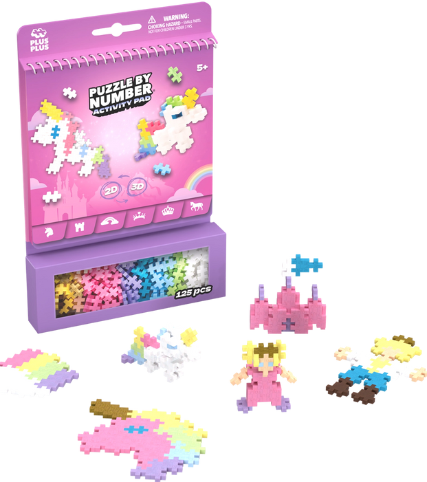 Produktbild Plus-Plus 125 Kreativ Bausteine Puzzle Märchen