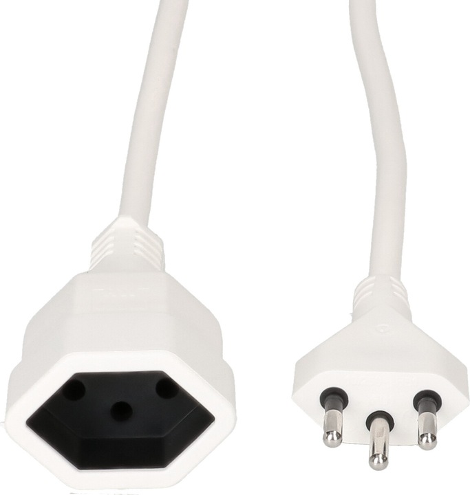 Actual product image Max Hauri TD extension cable H05VV-F3G1.0 (1 m, Type 13, Type 12)