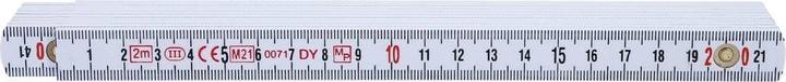 Actual product image KS Tools Plastic folding ruler (2 m)