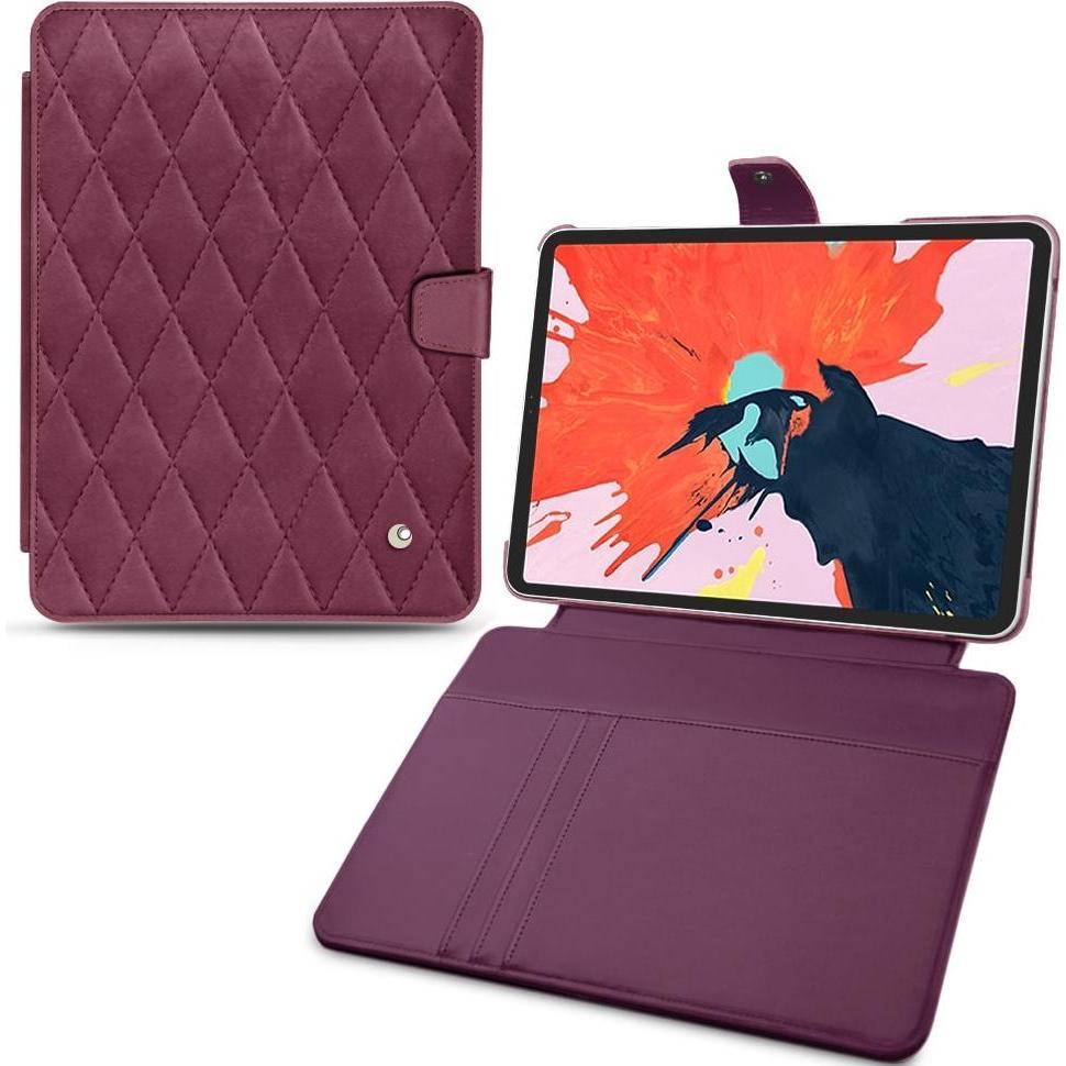 Thumbnail - Noreve Lederschutzhülle Wallet (iPad Pro 11 2018 (1. Gen)), Tablet Hülle, Violett
