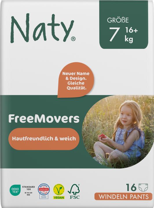 Image du produit Naty Bio-Windelhöschen (Pack, 16 pcs)