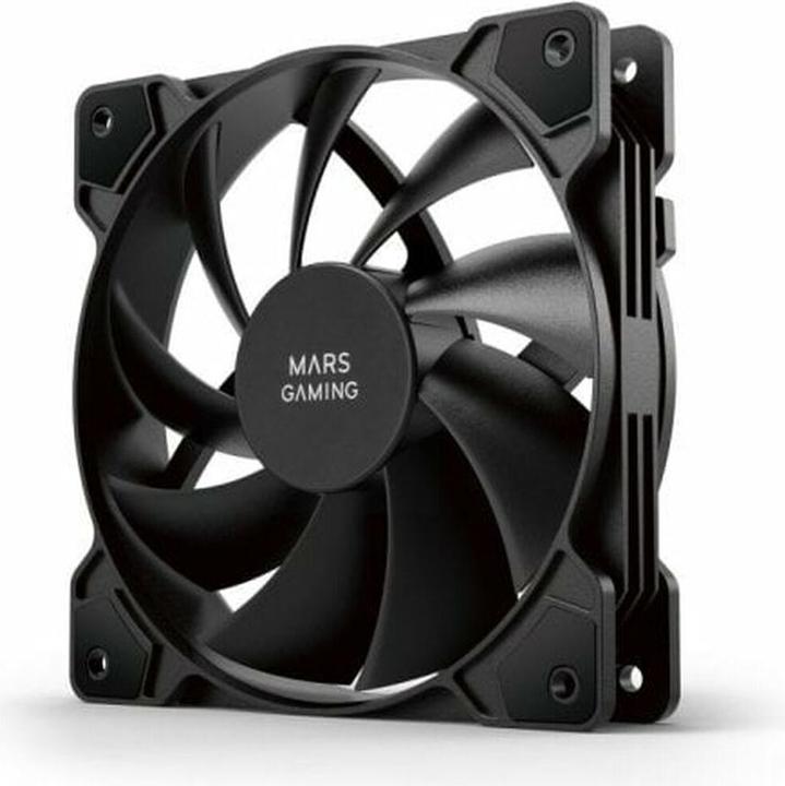 Produktbild Mars Gaming Lot De 2 Ventilateurs Boitier Mf-Pwmx2 - 12cm (Noir) (120 mm, 2x)