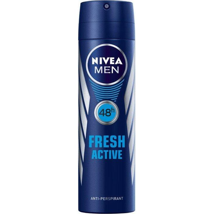 NIVEA MEN, Deo, Men Fresh Active Antiperspirant (Spray, 150 ml)