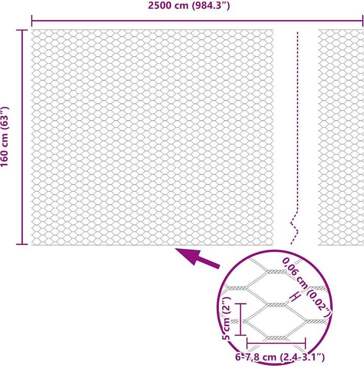 Produktbild vidaXL Aussenbarriere