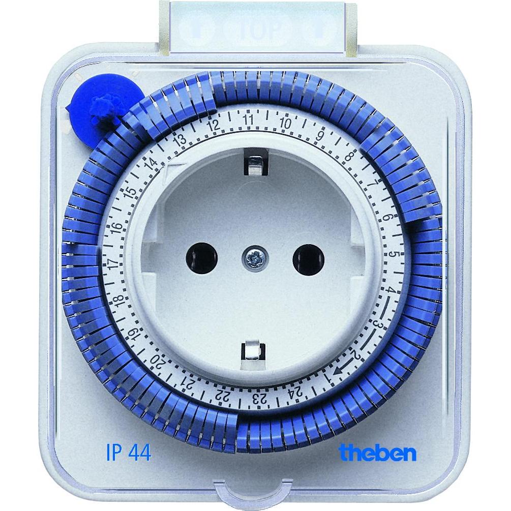 Theben Plug-In Time Switches, 026, IP44 (theben -timer 026 IP44)