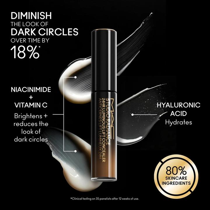Image du produit MAC Cosmetics Studio Radiance 24Hr Luminous Lift Concealer NW25 (NW25)