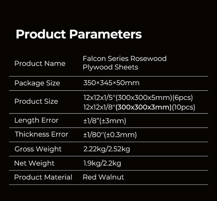 Voedingswaarden en ingrediënten Creality Printbed folie 3 stuks 200 x 140 x 0,15 mm