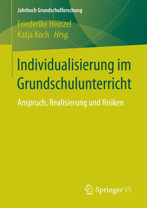 Produktbild Individualisierung im Grundschulunterricht (Deutsch, 2016)