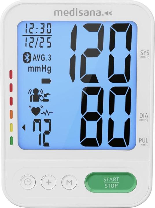 Produktbild Medisana BU 586 Voice Oberarm-Blutdruckmessgerät grosse Manschette 23-43 cm