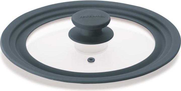 Produktbild Tescoma Unicover Deckel Ø 20, 22, 24 cm Grau (25 cm, Kunststoff, Metall)