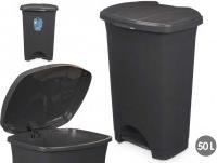 Produktbild Arte Regal Kunststoff-Treteimer 50l anthrazit (50 l)