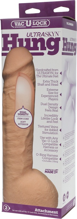 Actual product image Doc Johnson UR3 Hung - Skin