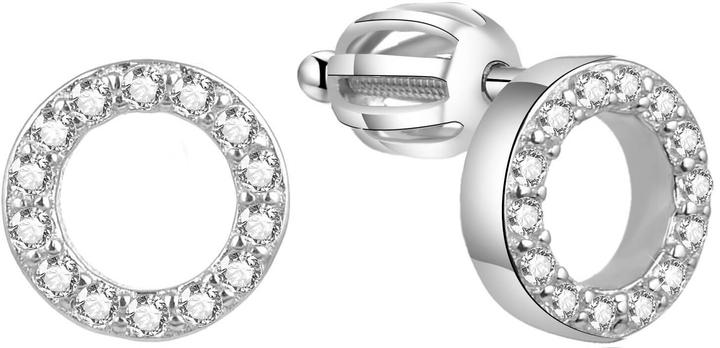 Image du produit Beneto Boucles d'oreilles en argent brillant AGUP1461S