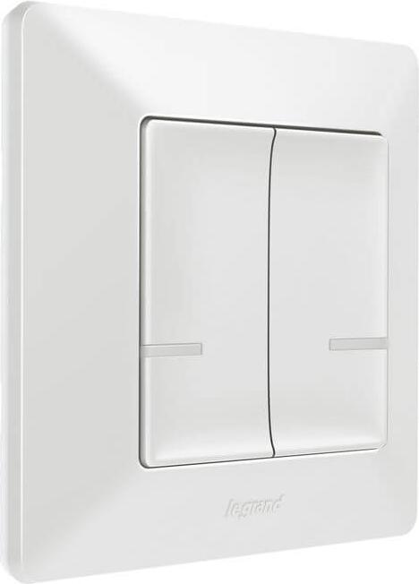 Actual product image Legrand 752187 Valena 752187 Life with Netatmo Wall Transmitter 2-Fold