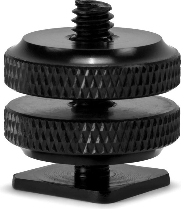 Actual product image Roko CSA-15 Hot shoe adapter with 1/4 inch thread