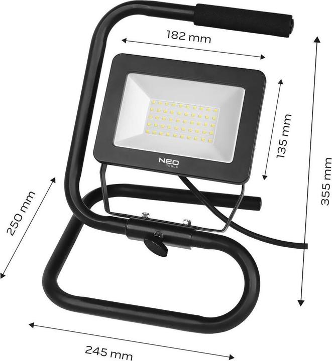 Actual product image Neo Spotlight (50 W SMD LED 4500 lm portable spotlight) (4500 lm)