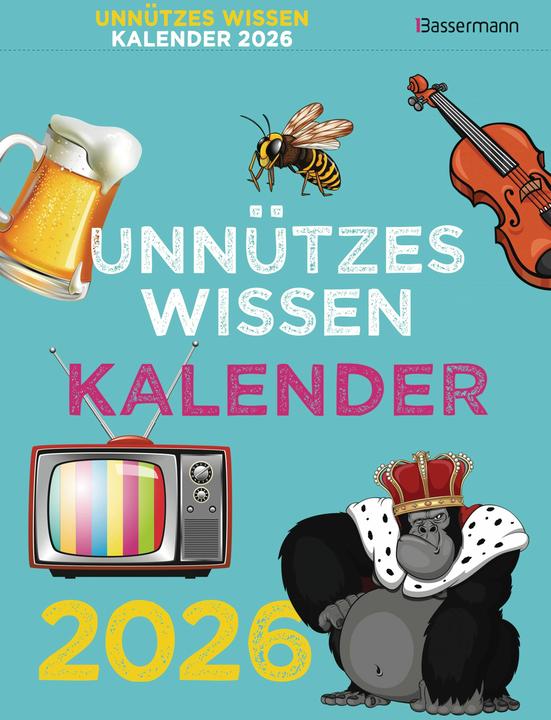 Calendario delle conoscenze inutili 2026