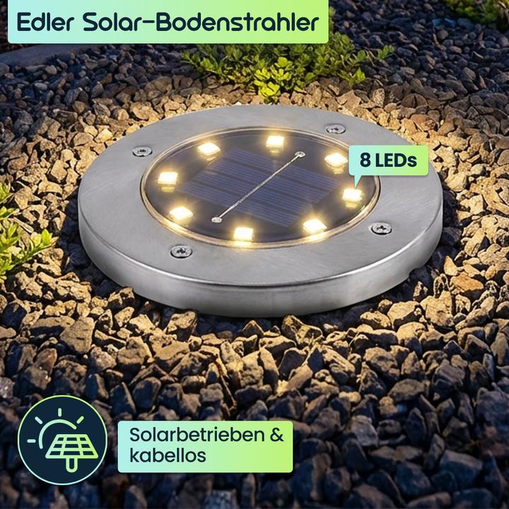Image du produit Casativo 16er-Set Solar-Bodenstrahler mit Erdspiess, 200 lm, IP44 (200 lm, IP44)