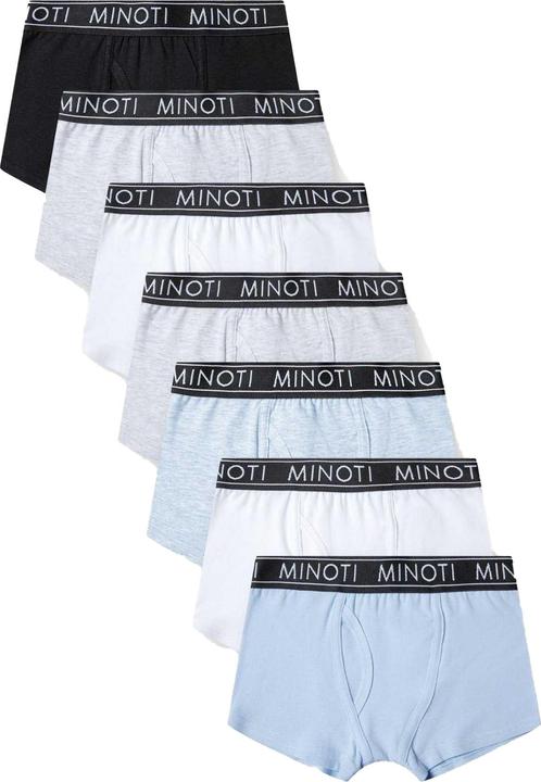 Actual product image Minoti Boys Plain Elasticated Waist Boxer Shorts (110, Single pack)