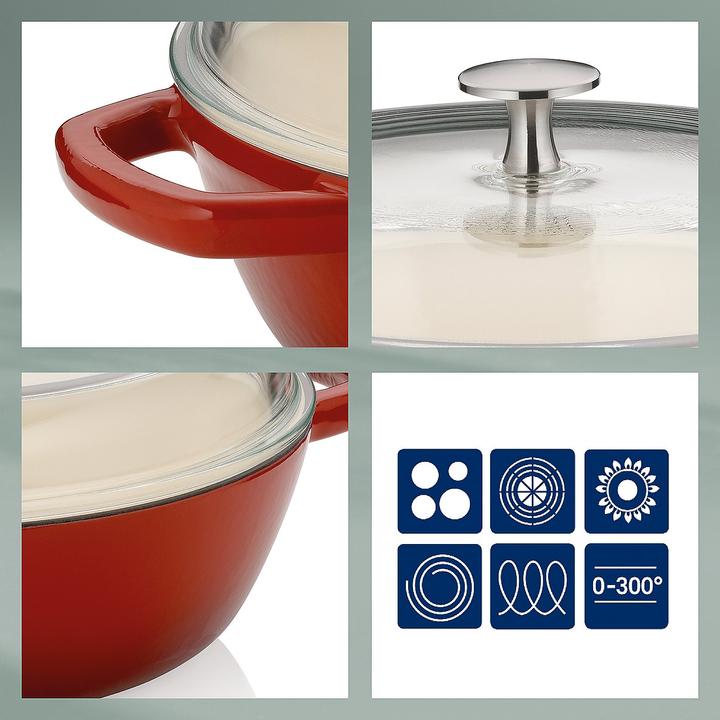 Produktbild Kela Bauernpfanne Calido (Bratpfanne, Gusseisen, 28 x 16 cm)