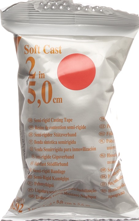 Actual product image 3M Scotchcast Softcast red