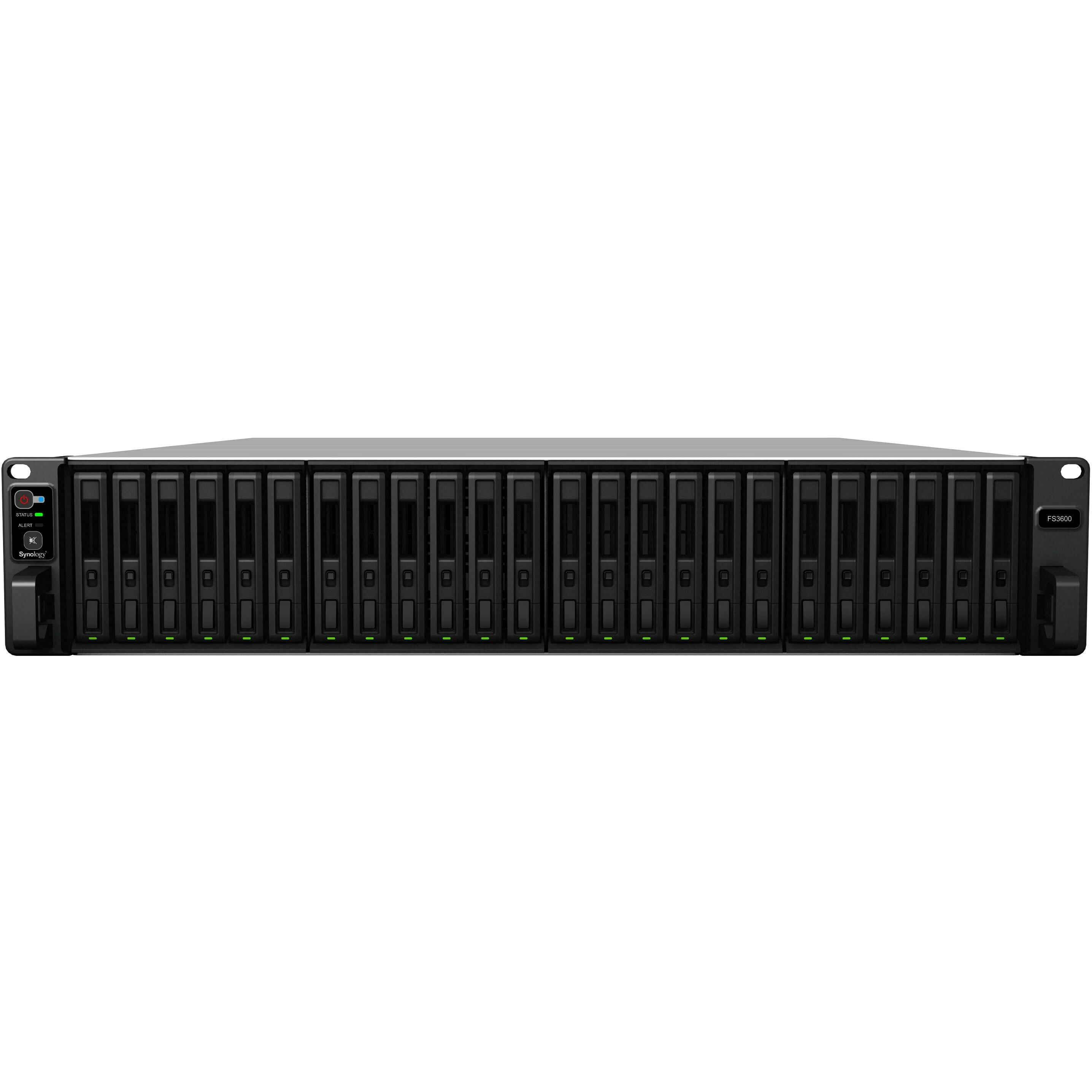 Synology FlashStation FS3600 (0 TB), NAS, Schwarz