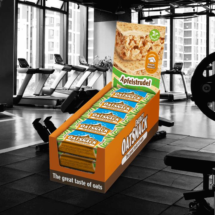 Produktbild Energy OatSnack Apfelstrudel (Nuss, Kirsch-Kokos, Banane, Apfel, 15 Stk., 975 g)