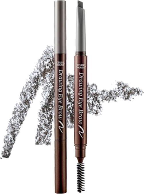 Immagine prodotto Etude House House Drawing Eye Brow 0.25g Gray 21AD Matita per sopracciglia a lunga durata dalla texture morbida (Grigio 21AD)