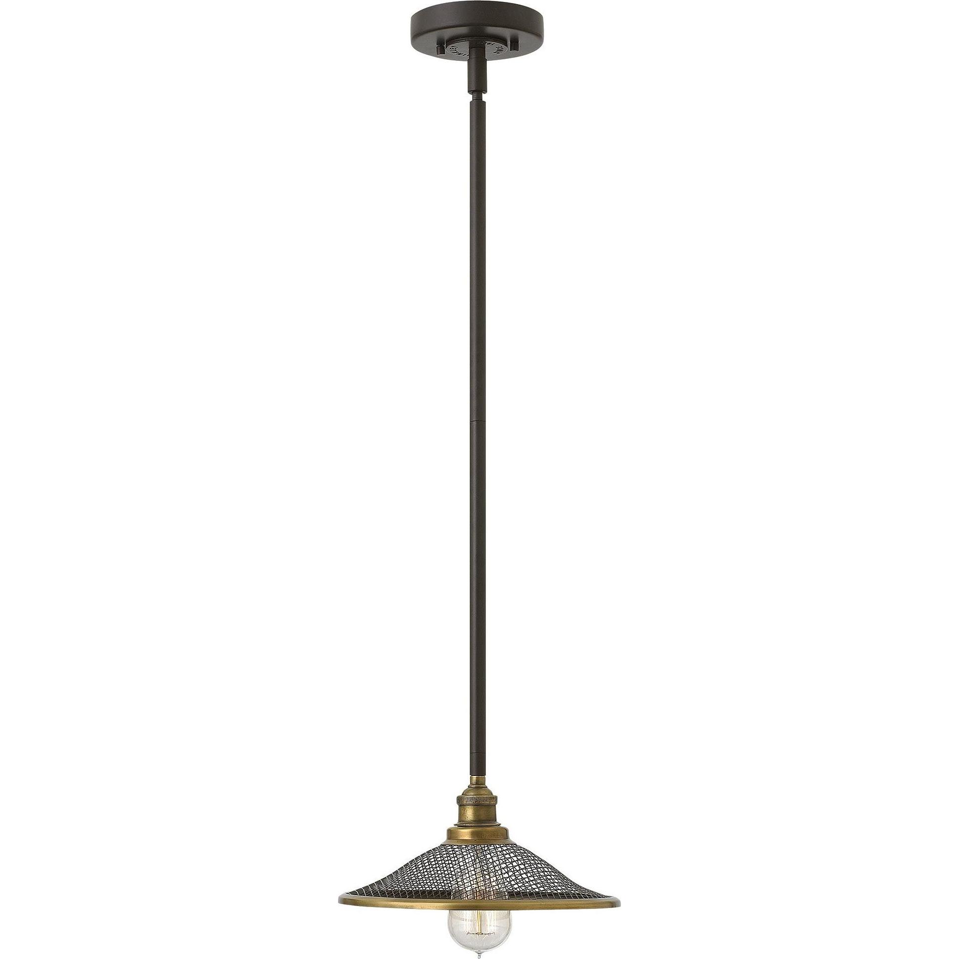 Elstead Lighting, Pendelleuchte, Rigby Hängeleuchte E27 Buckeye Bronze (E27)