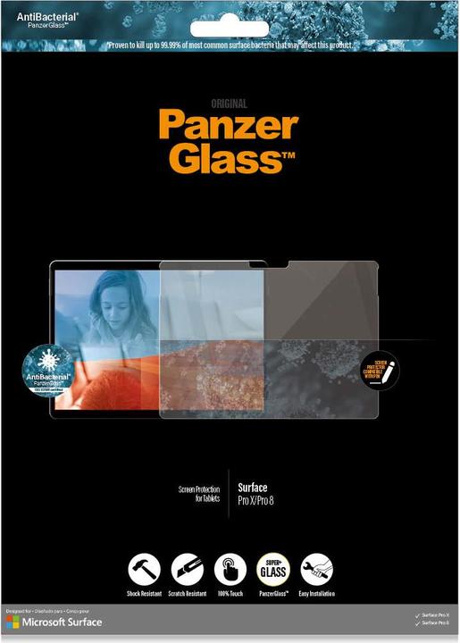 Immagine prodotto PanzerGlass Pellicola protettiva per lo schermo (1 Pezzo/i, Microsoft Surface Pro X)