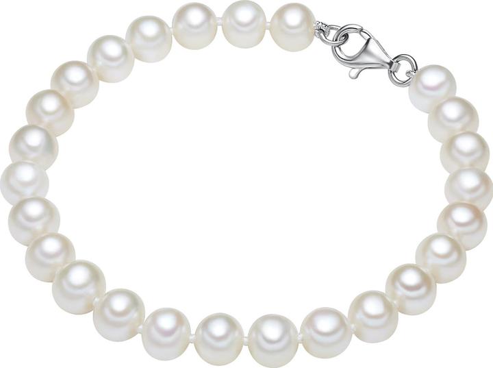 Image du produit Valero Pearls Femme argent sterling perle d'eau douce de culture argent - 3850 (19 cm, Argent Sterling)