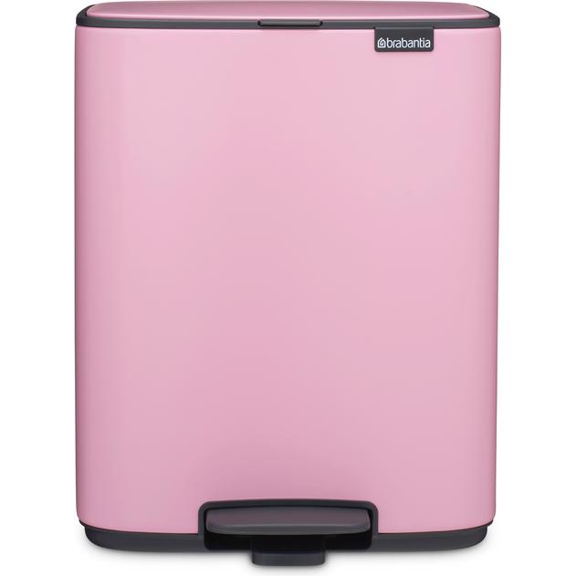 Brabantia Pedaliera Bo, Pattumiera, Viola, Rosa
