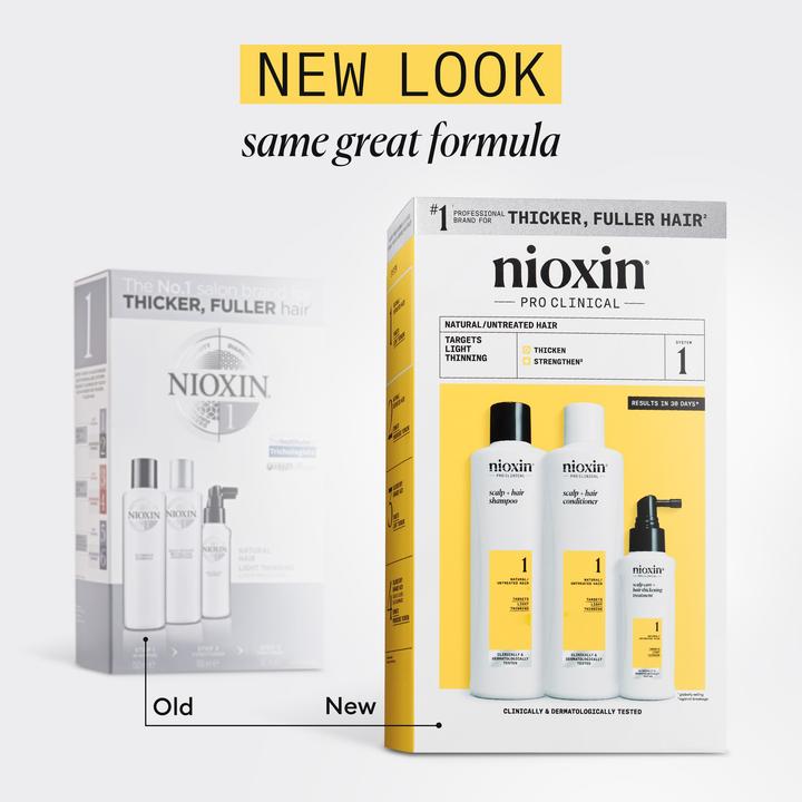 Produktbild Nioxin Scalp + Hair Thickening System 1 (350 ml)