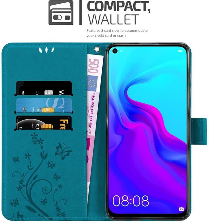 Produktbild Cadorabo Flower Book Cover (Huawei Nova 4)