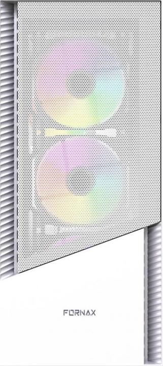 Actual product image Gembird PC case Midi Tower Fornax 4300 ATX white (ATX)