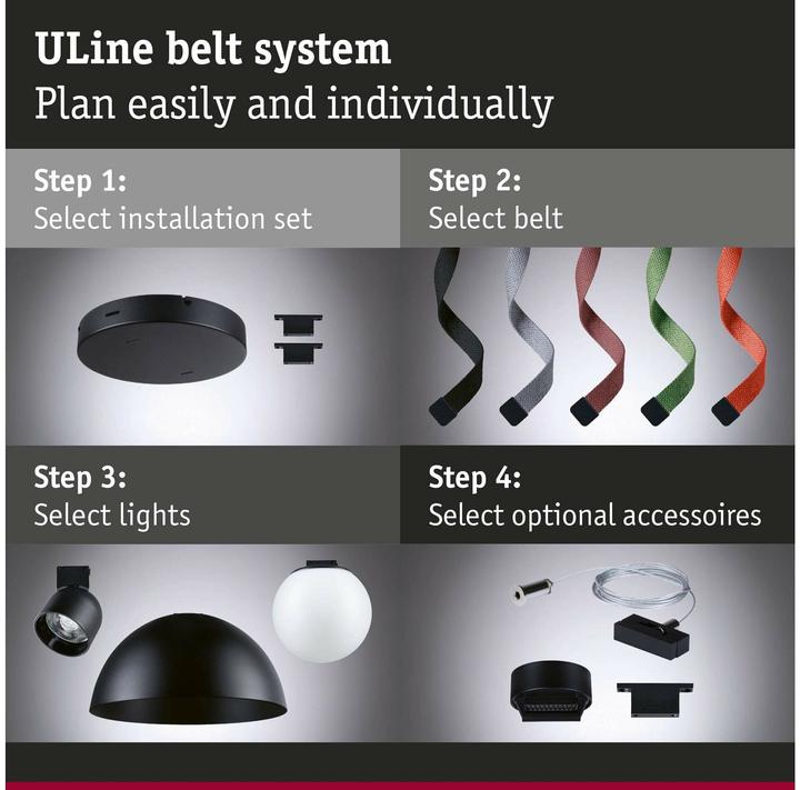 Image du produit Paulmann Gurt-System ULine Trafo