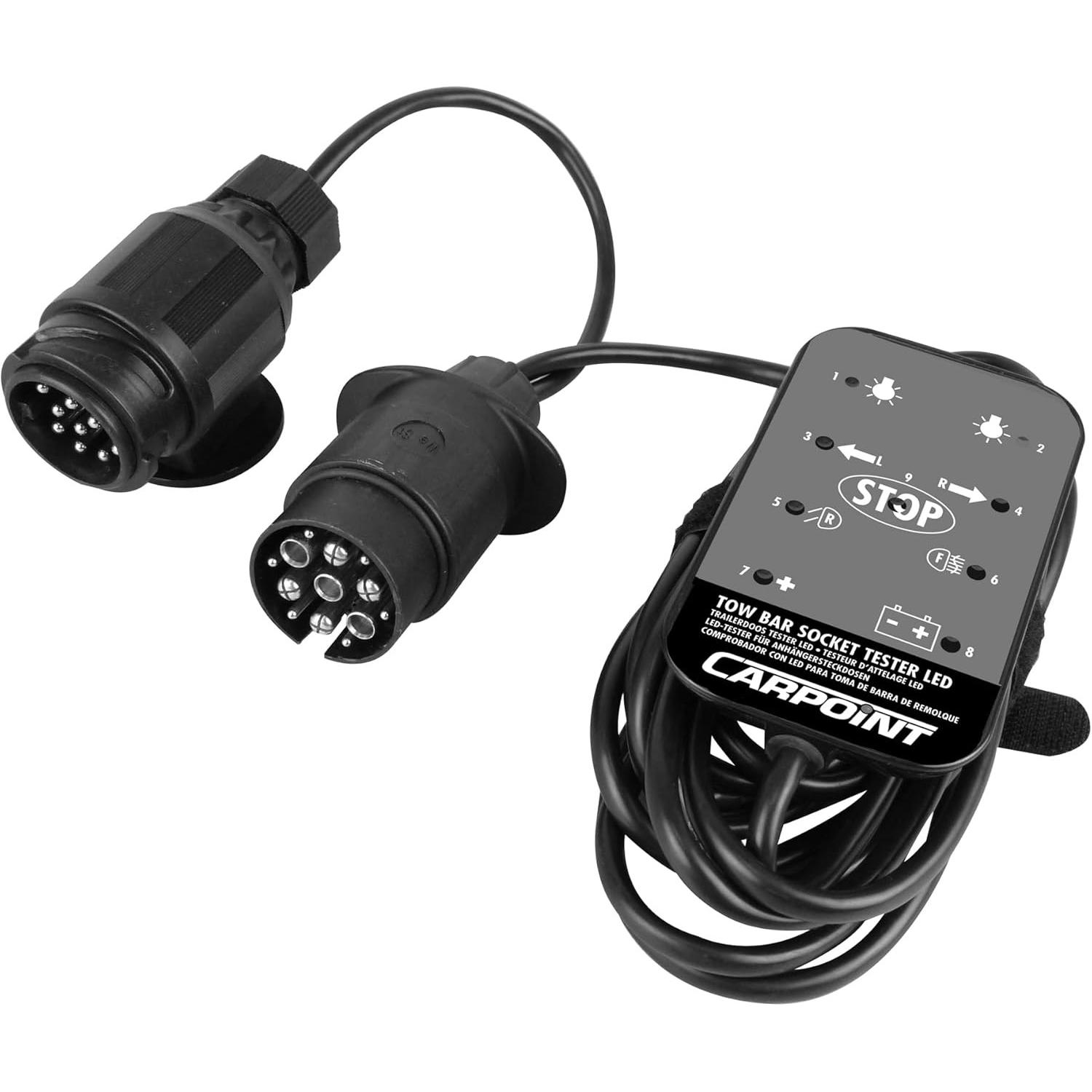 Carpoint, Diagnosi + Tuning, Tester di LED per le prese del rimorchio