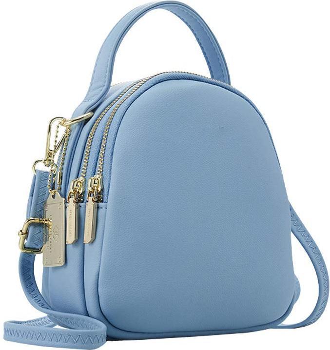 Produktbild Only-Bags.Store Rucksack Kleine Handy-Umhängetasche Lederrucksack