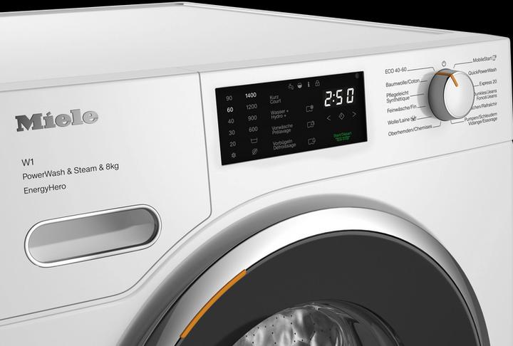 Produktbild Miele WWE 300-80 CH (8 kg, Rechts, CH-Stecker)