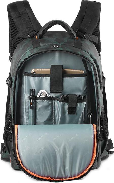 Image du produit K&F Concept Sac à dos 23L Nature Wander 06 (Camouflage) (Sac à bandoulière pour appareil photo, 23 l)