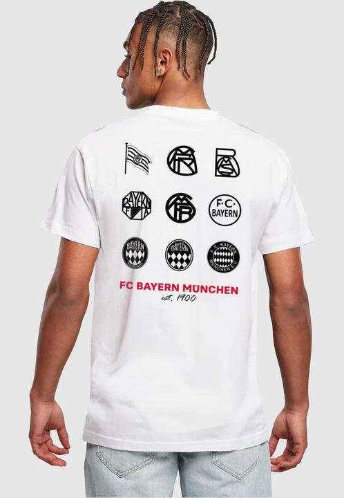 Immagine prodotto FC Bayern München Maglietta con logo storico a girocollo - 112145 (M)