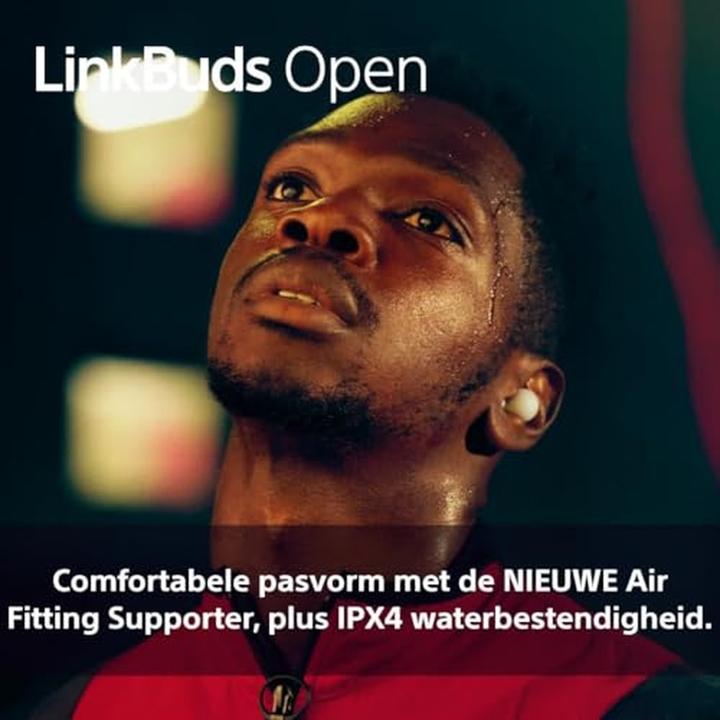 Image du produit Sony LinkBuds Open (Pas de réduction du bruit, 8 h, Sans fil)