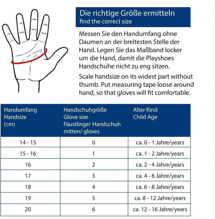 Produktbild Playshoes Fäustlinge Natur One Size (One Size)
