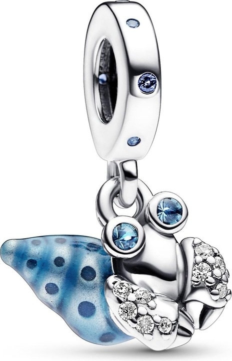 Produktbild Pandora Glow-in-the-dark Einsiedlerkrebs Charm (Silber 925)