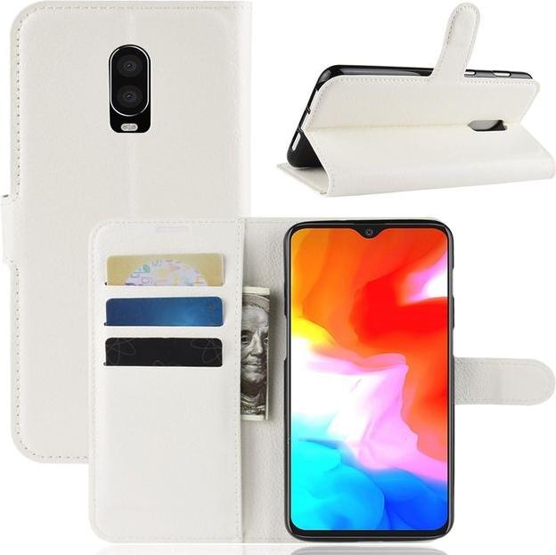 Produktbild MU Classic Litchi Leder Bookcover Series (OnePlus 6T)